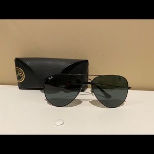 AUTHENTIC RAYBAN large aviators